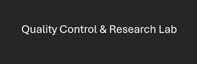 Quality Control & Research Lab