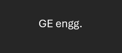 GE engg.
